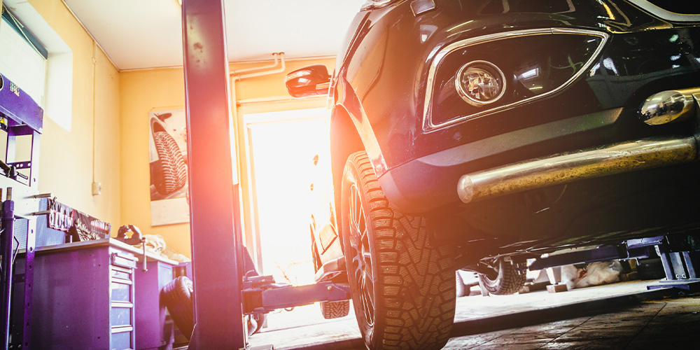 Servicing Vehicle